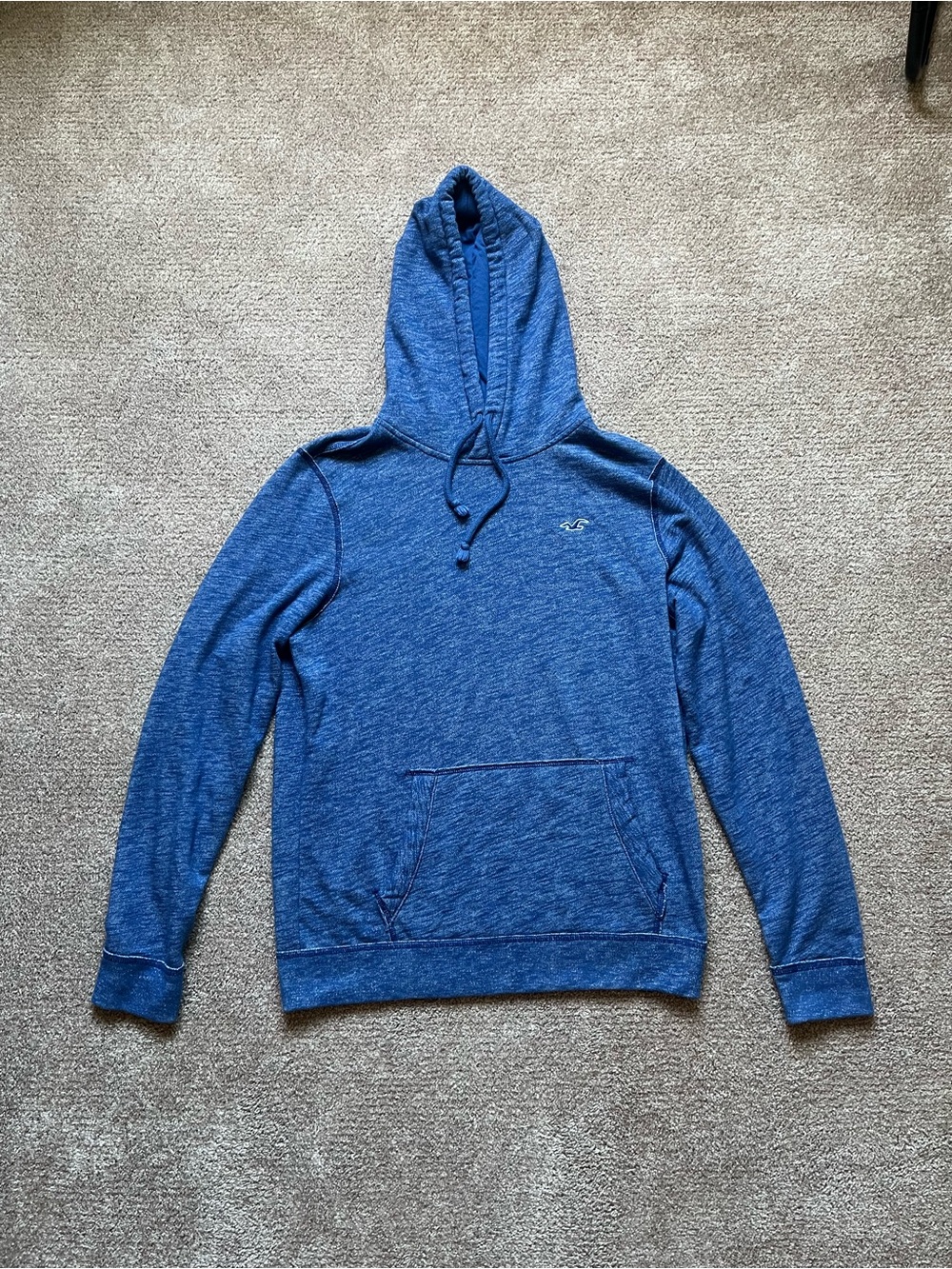 VTG 00’s / Y2K Hollister Blue Pullover Mens Hoodie